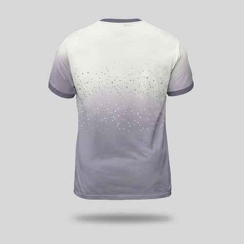 Crystal Quartz Cluster Line Art Aop Tshirt