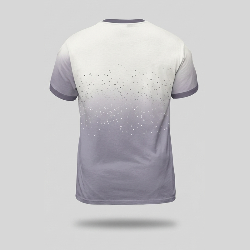 Crystal Quartz Cluster Line Art Aop Tshirt