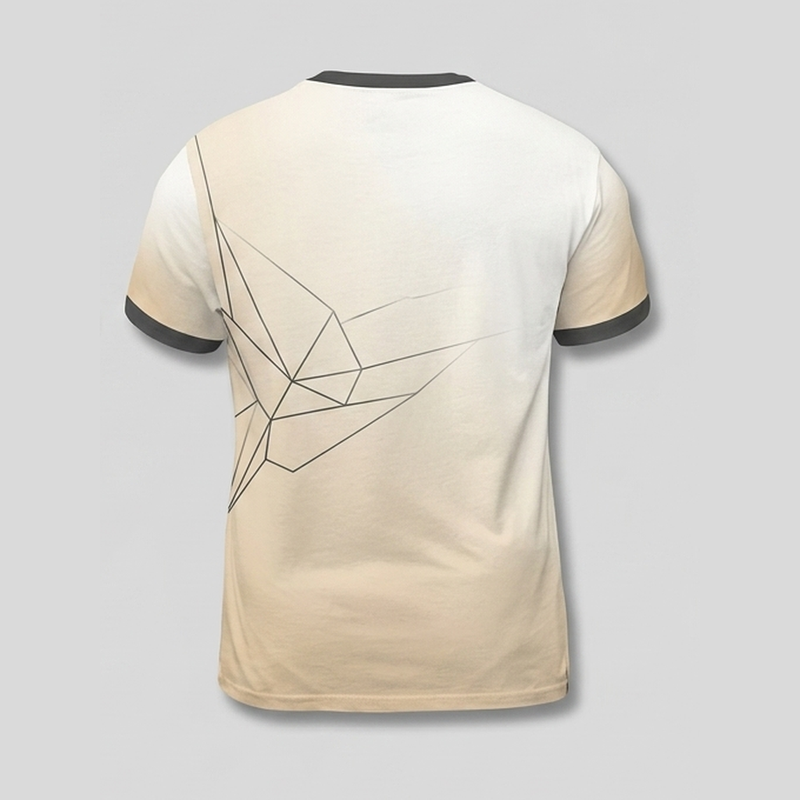 Origami Hummingbird Terracotta Sun Aop Tshirt
