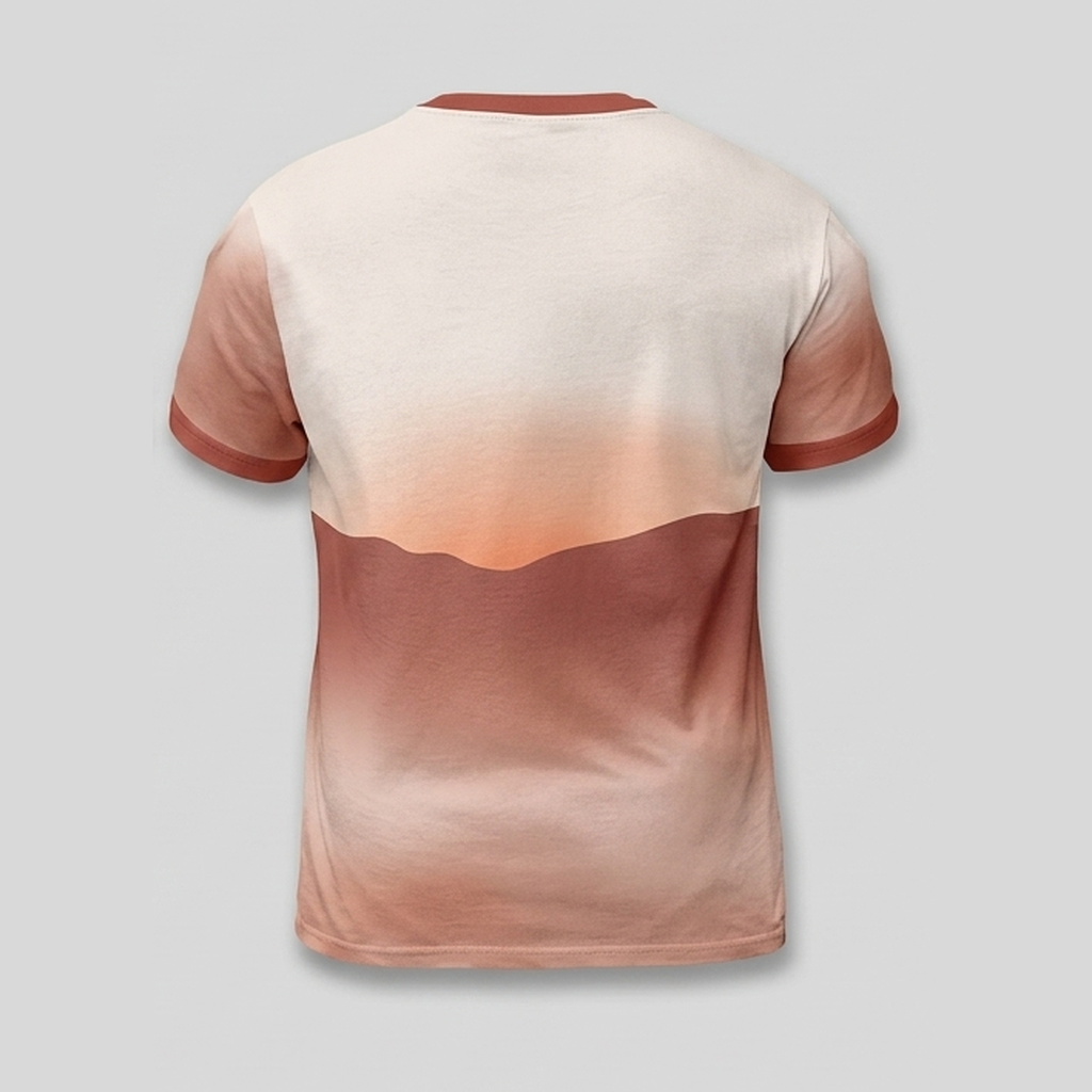 Alpine Mountain Peak Sunset Reflection Aop Tshirt